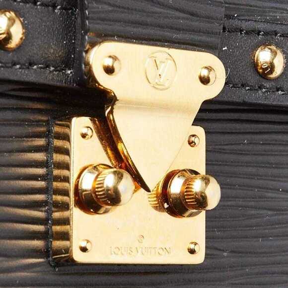Louis Vuitton Black Epi Leather Vertical Trunk Pochette Bag - Picture 6 of 11